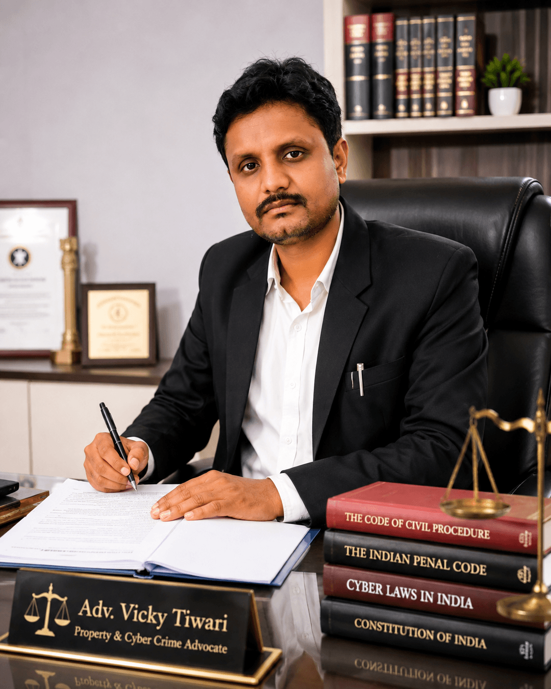 Advocate Vicky Tiwari, Lucknow